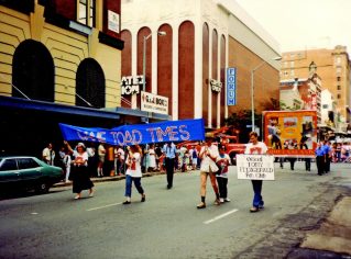 Cane Toad Times, Street March, early 1980’s